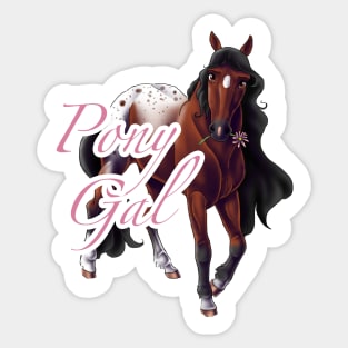 Pony Gal Sticker